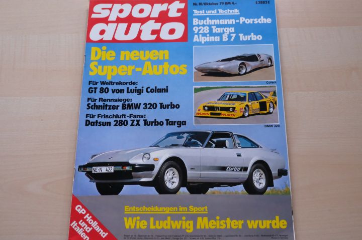 Deckblatt Sport Auto (10/1979)